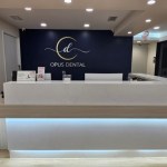 Front desk at Opus Dental in Fullerton