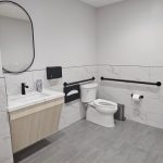 Bathroom at Opus Fullerton